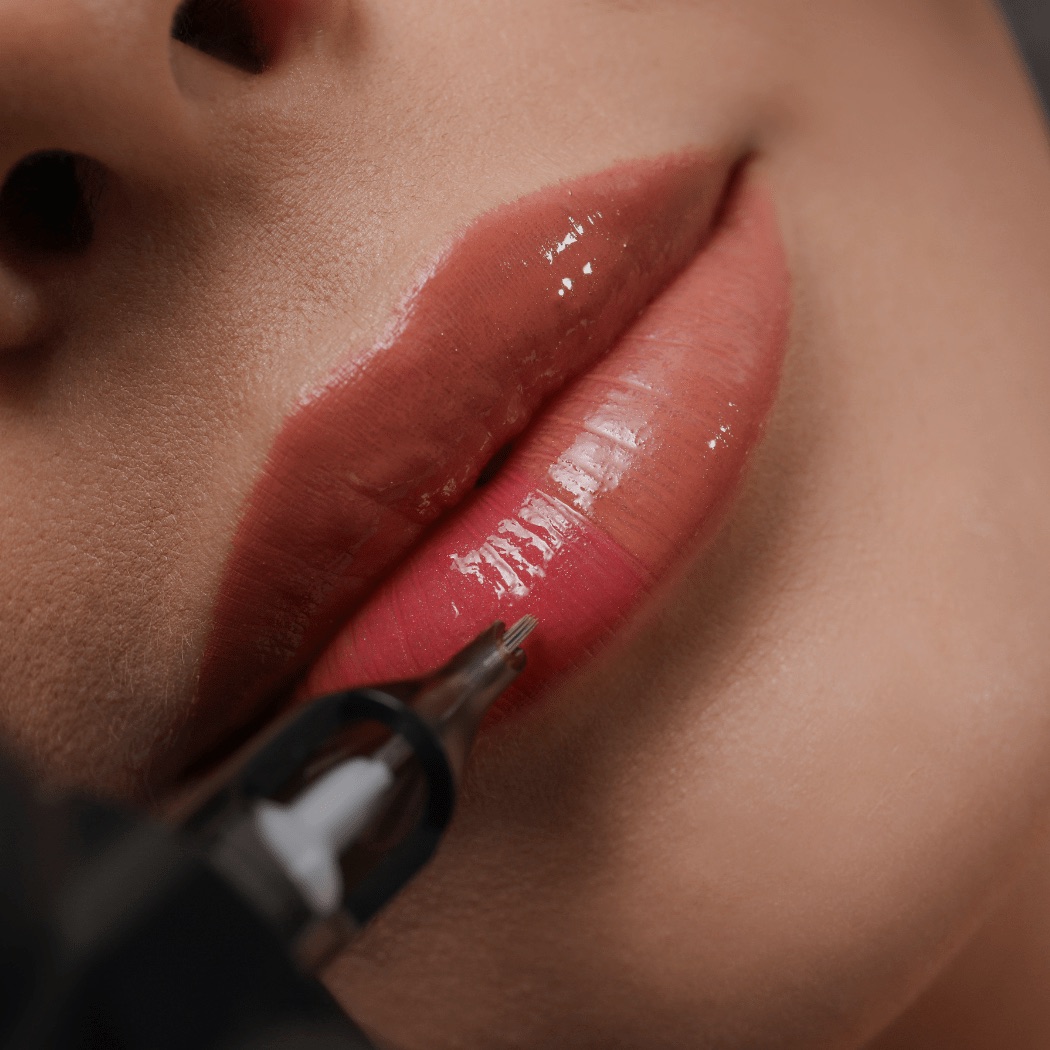 Aquarell Lips bei Vlora Buzolli